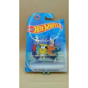 Hot Wheels SpongeBob Invisible Boatmobile - ULTRA RARE "Stealth Mode" Custom
